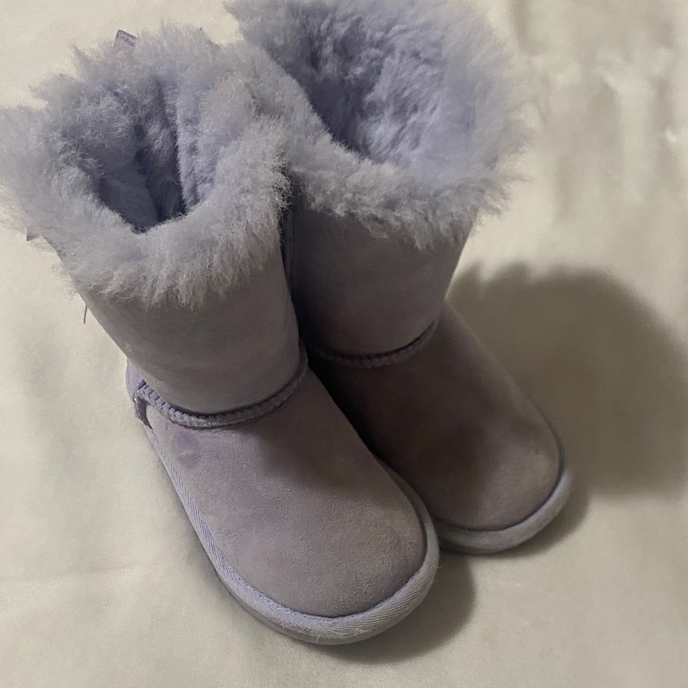 Cozy Purple Kids Boots